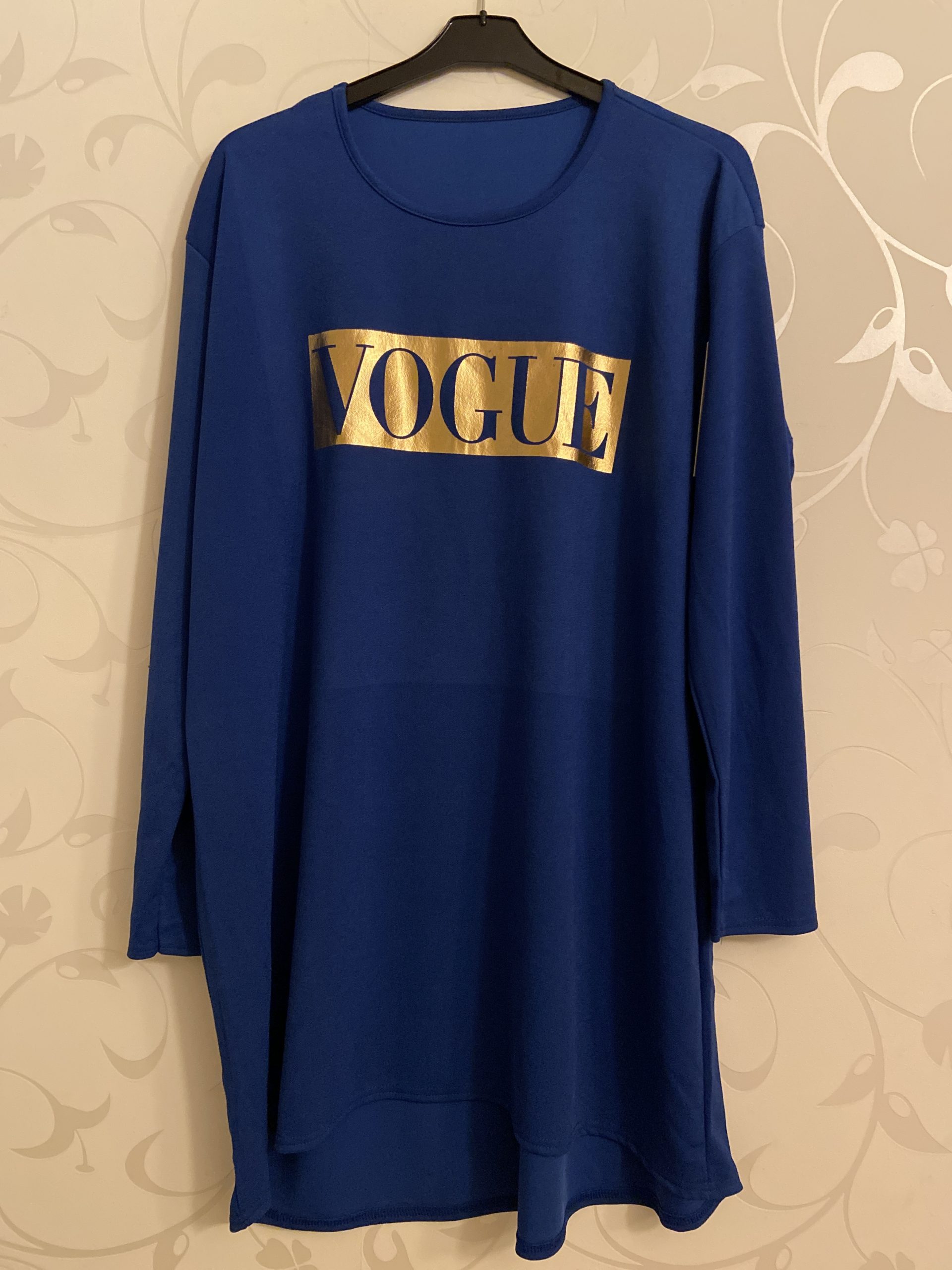 Tunika kjole Vogue motiv ⋆ Storpige.dk
